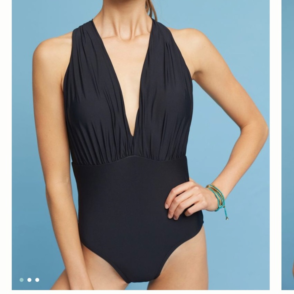 Zinnia Plunge one piece swimsuit